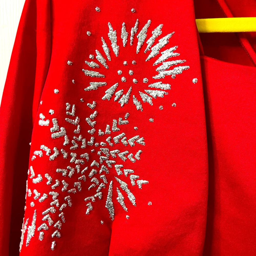 Stunning Christmas Red Dress with jacket!